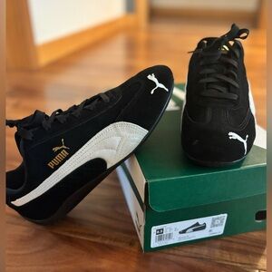 Puma Speedcat OG Black and White Men's Sneakers